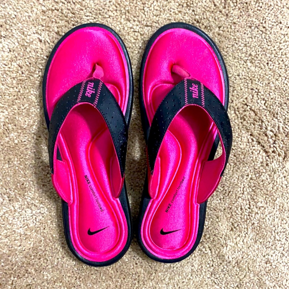 Pink Nike Sandals